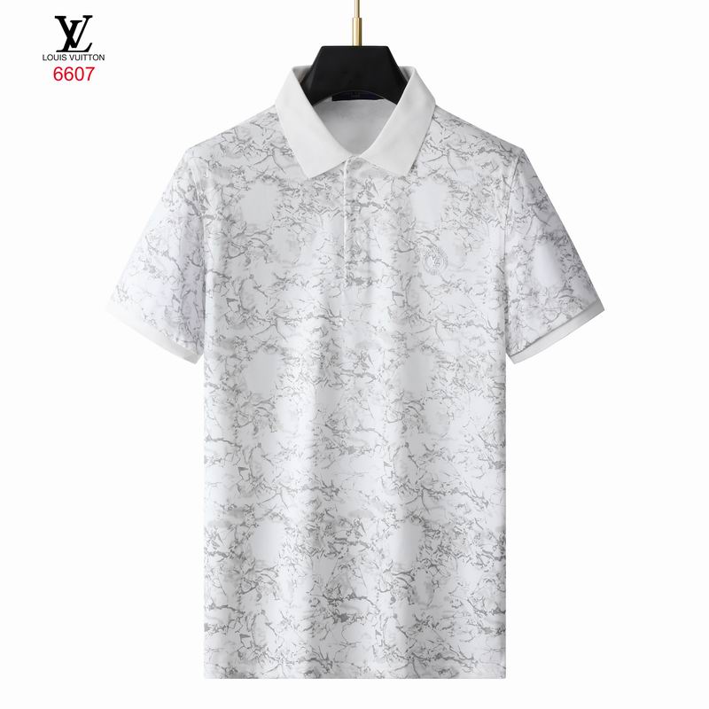 Louis Vuitton POLO shirts men-LV61828A